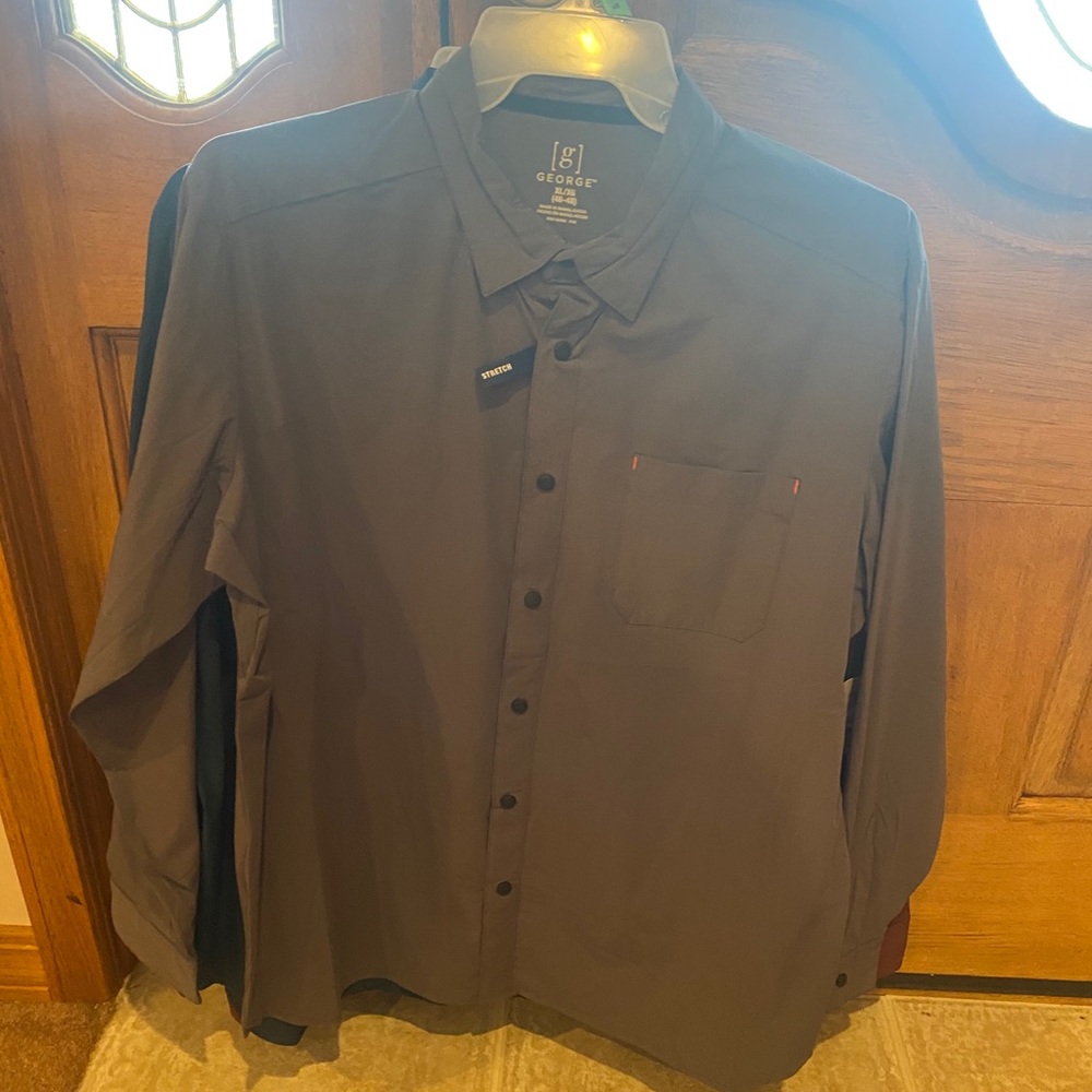 3 New Men’s Dress Shirts Ex Large